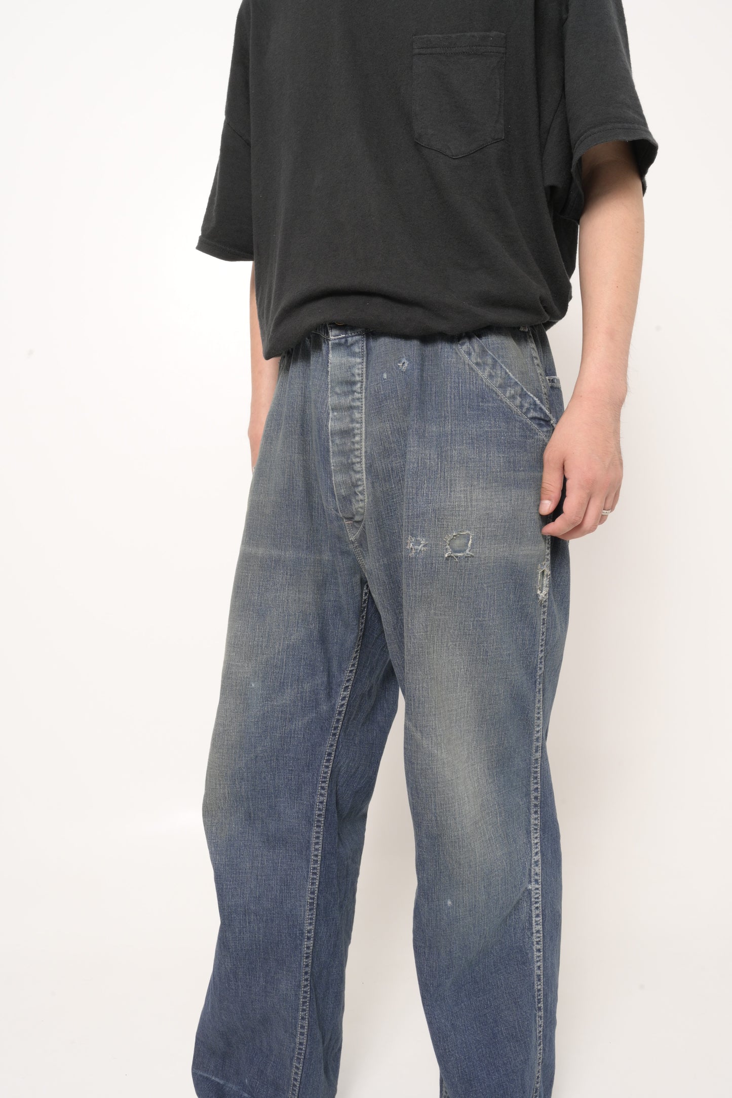 gray original BOLO painter denim pants Type"WW2 carhartt