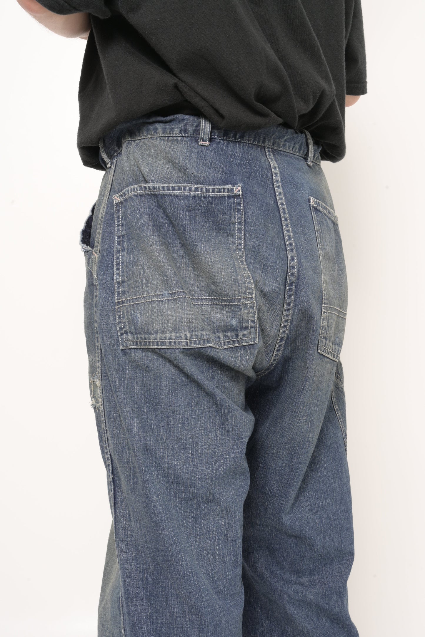 gray original BOLO painter denim pants Type"WW2 carhartt