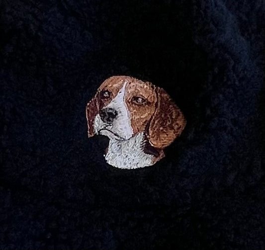 Dog embroidery Boa hat［Beagle］