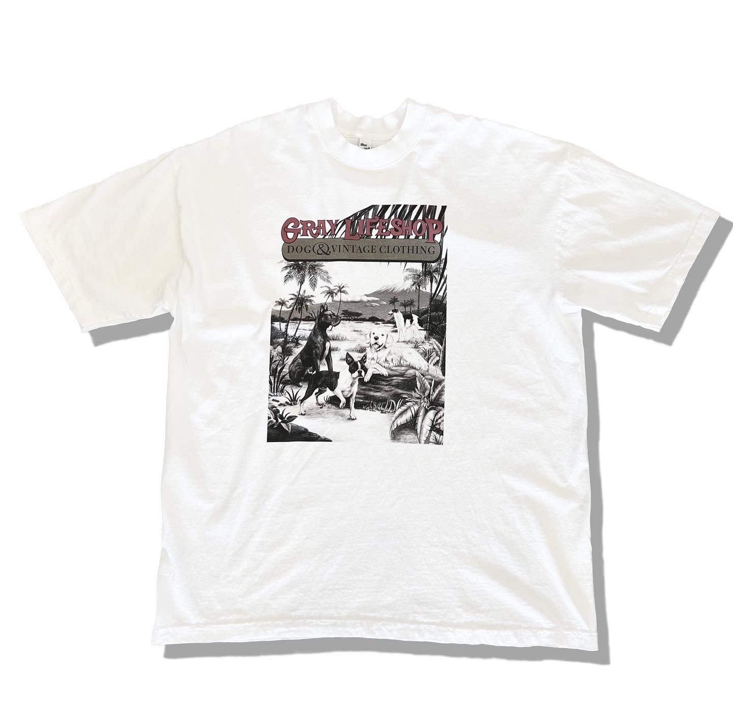 gray 1th Anniversary 『Jungle dogs』S/S T-shirts