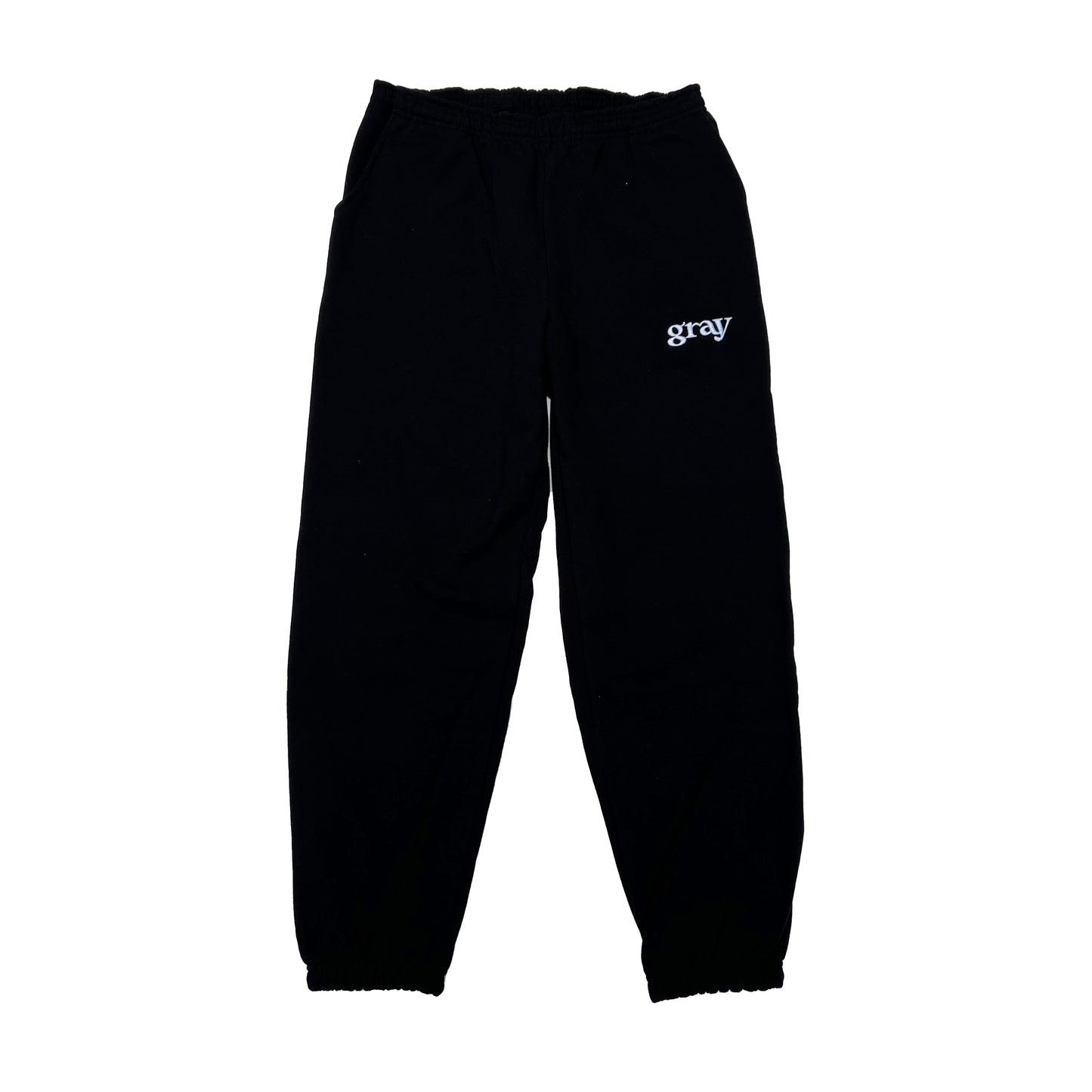 【数量限定受注】gray shop logo sweat pants made in USA【1〜4週間程度でお届け】